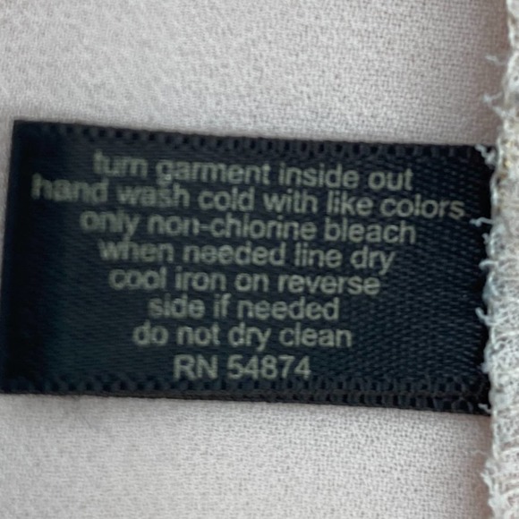 The Limited XS Embellished Sheer Nude Tank Top with Gold Sequins Polka Dots - Picture 5 of 6